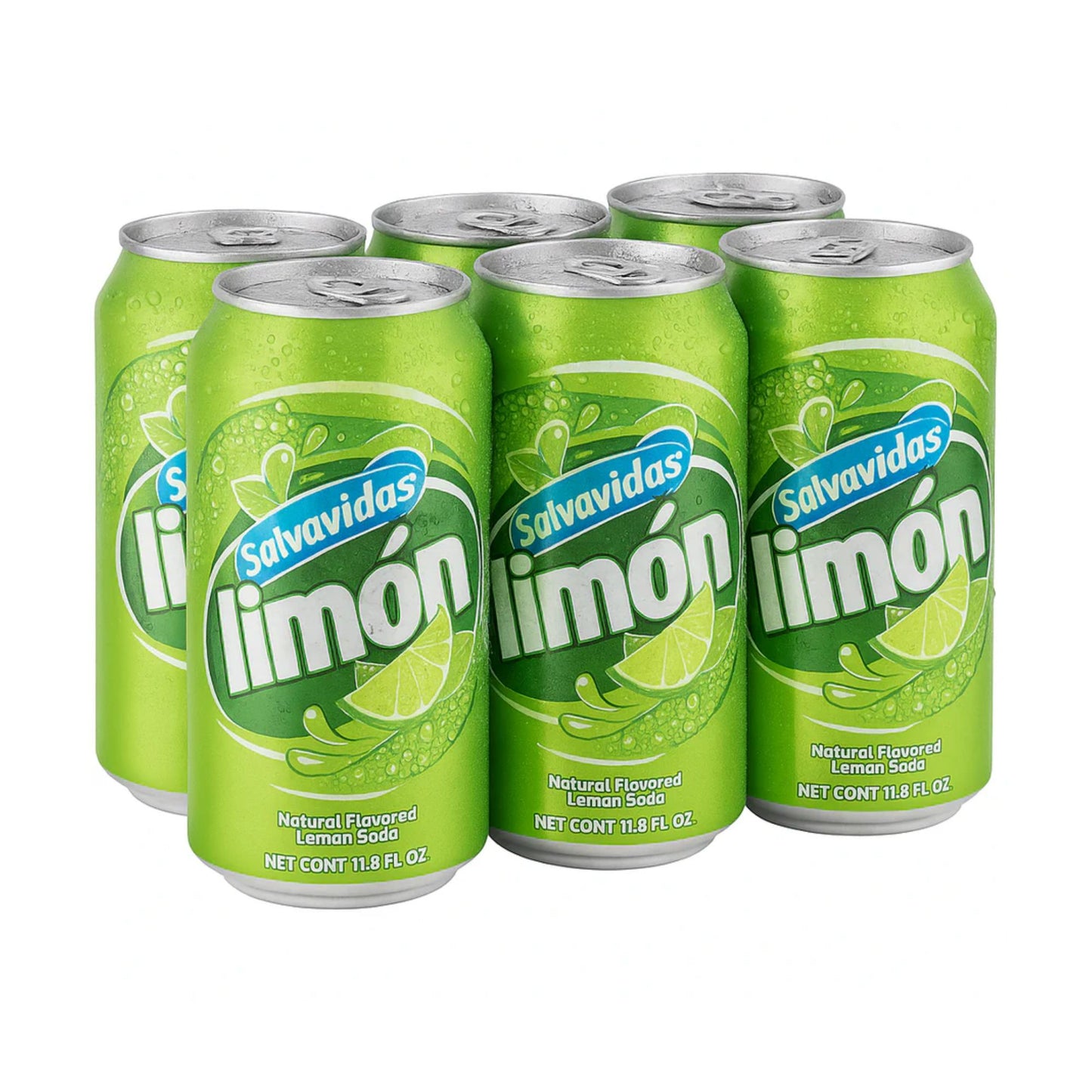 Salvavidas Lata Refresco de Limon 350 ml (6 und)
