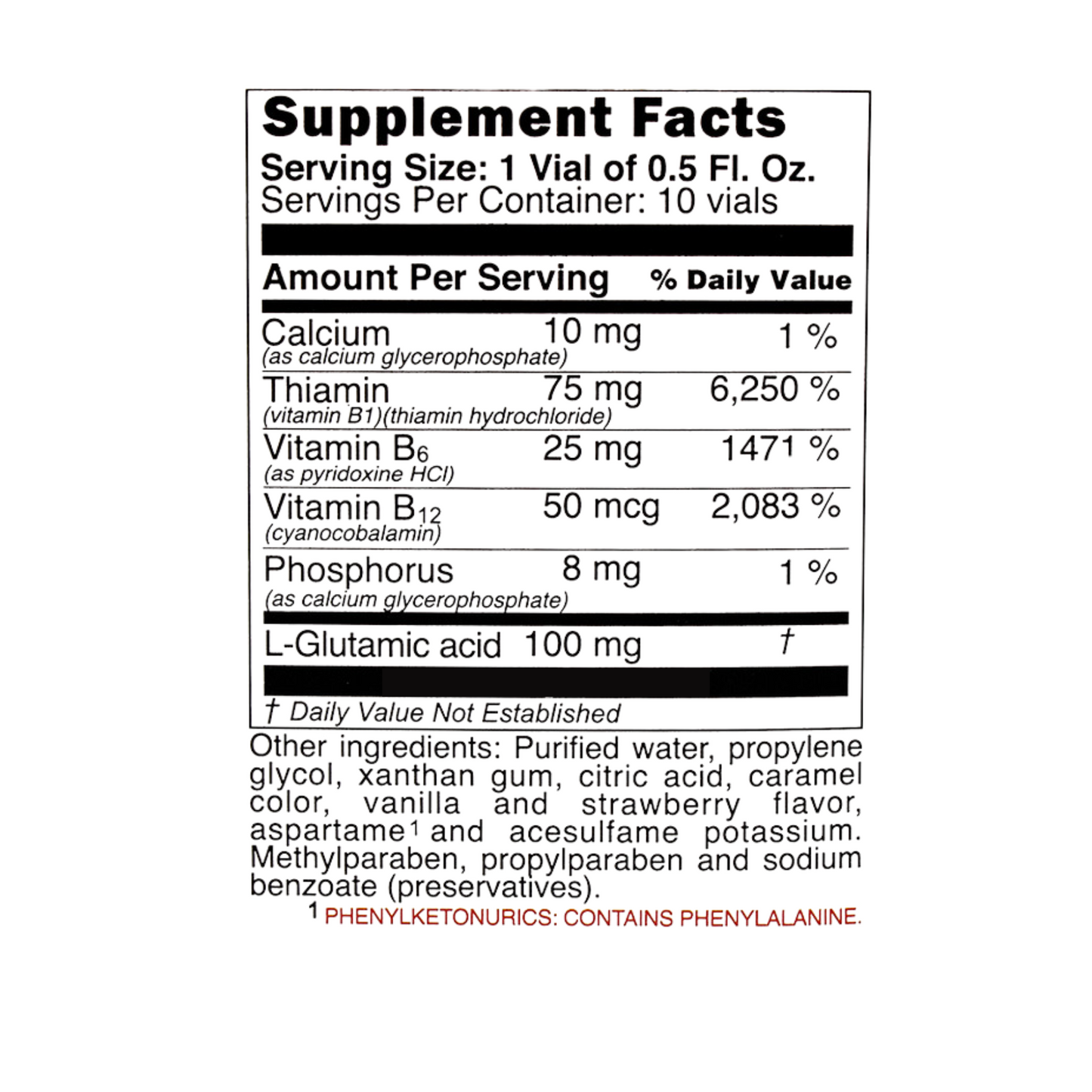 Sinestres Stress Relief Drinkable 15 Vials of 15ml - Multivitaminico Bebible para el estres