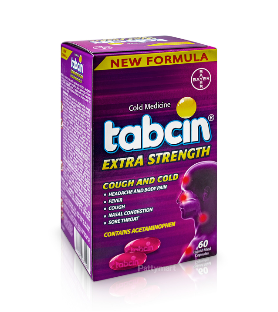 Tabcin GripeTos Morado Extra Strength capsulas Liq. G x 60 unidades