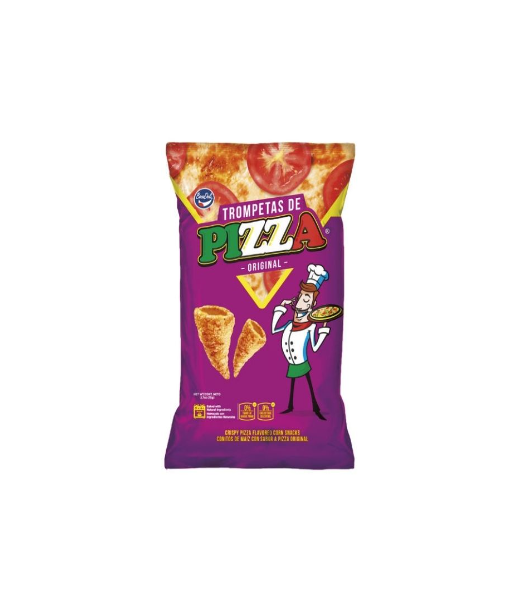 Bocadeli Trompetas de Pizza, 2.7 oz, Paquete x 12 unidades